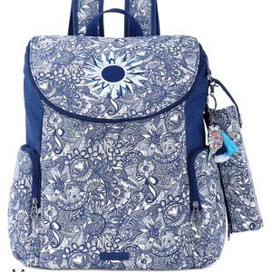 Sakroots Canvas Backpack & Wallet Navy Desert Spirit